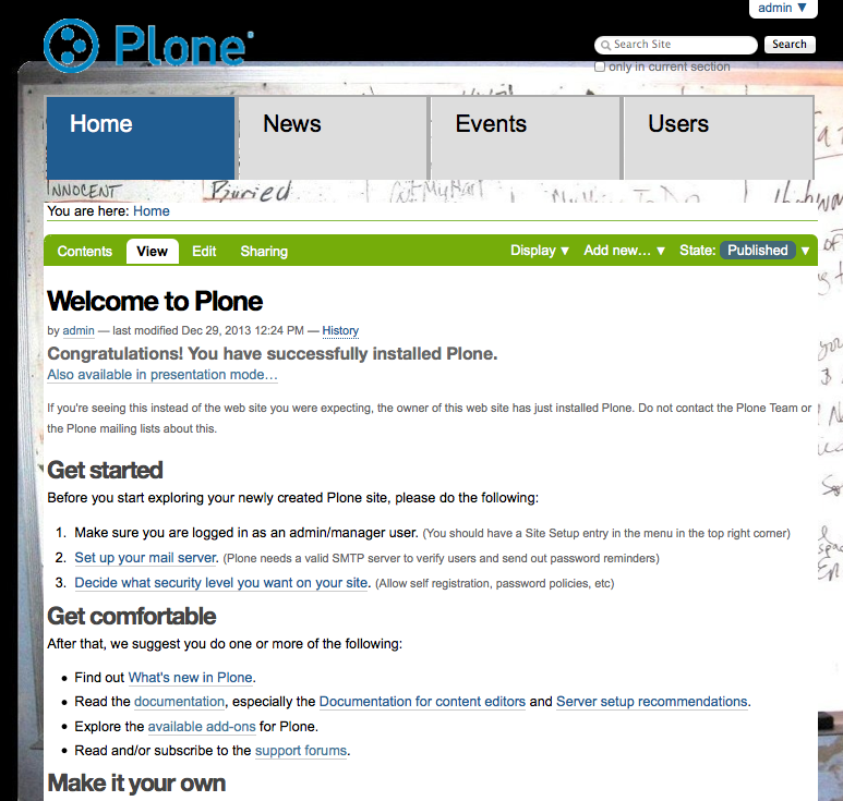 Plone Theme Aclark Twitter