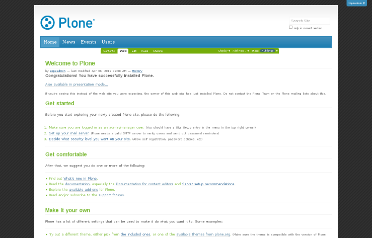 "plonetheme.aqueouslight" add-on