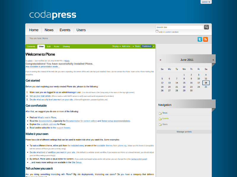"plonetheme.codapress" add-on