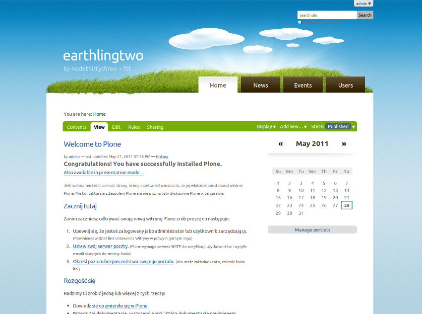 "plonetheme.earthlingtwo" add-on