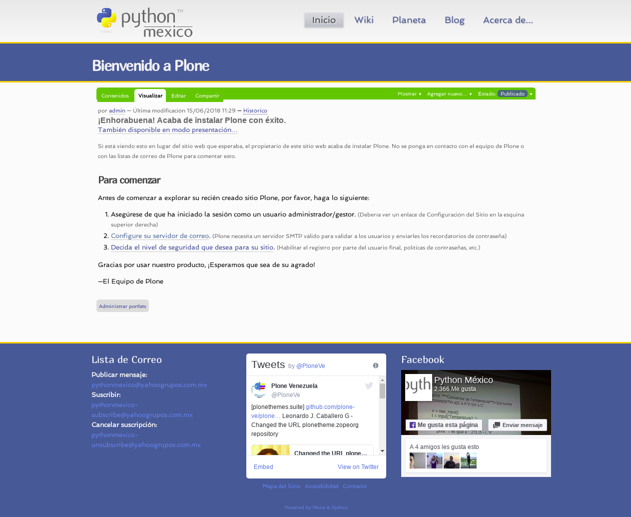 "plonetheme.pythonmexico" add-on